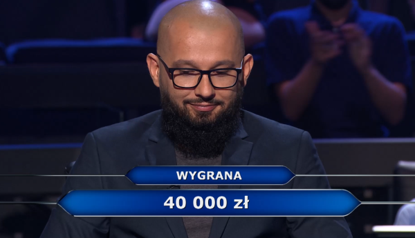 Milionerzy: Dawid zaryzykował w pytaniu za milion i stracił 460 tysięcy złotych